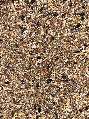 MIXED CRACKED SEED BLEND, CHICK MIX KG Packaging